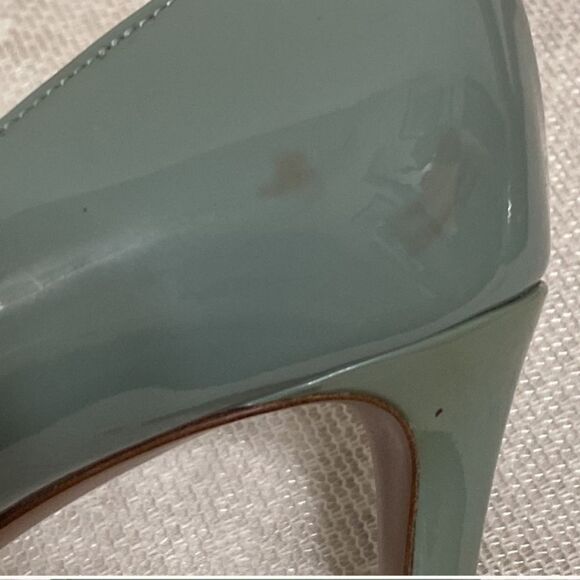 Blue Prada Patent Leather Pumps - Picture 4 of 6